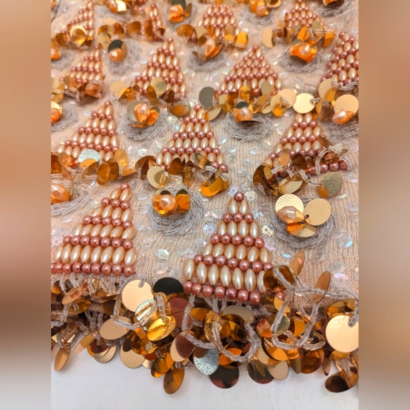 HEFTCO Vintage Beaded Wool Top - Picture 6 of 6